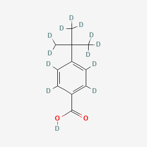 molecular formula C11H14O2 B14030485 4-tert-Butylbenzoic-D13 Acid 