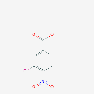 B140306 Tert-butyl 3-fluoro-4-nitrobenzoate CAS No. 157665-52-6