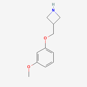 3-[(3-Methoxyphenoxy)methyl]azetidine