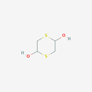 molecular formula C4H8O2S2 B140307 1,4-Dithiane-2,5-diol CAS No. 40018-26-6