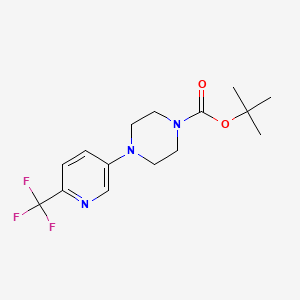 tert-Butyl 4-(6-(trifluoromethyl)pyridin-3-yl)piperazine-1-carboxylate