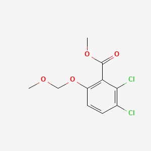 molecular formula C10H10Cl2O4 B14030701 Methyl 2,3-dichloro-6-(methoxymethoxy)benzoate 