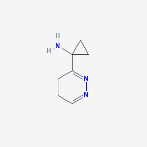 1-(Pyridazin-3-yl)cyclopropanamine