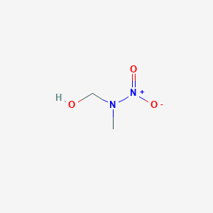 molecular formula C2H6N2O3 B140308 (Methylnitroamino)methanol CAS No. 32818-80-7