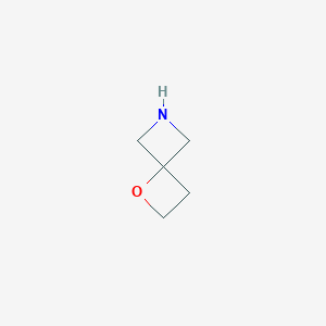 molecular formula C5H9NO B1403105 1-Oxa-6-azaspiro[3.3]heptane CAS No. 936947-34-1