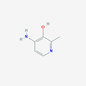 molecular formula C6H8N2O B14031075 4-Amino-2-methylpyridin-3-ol 