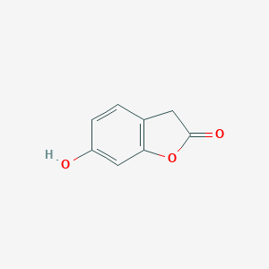 molecular formula C8H6O3 B140311 6-羟基苯并呋喃-2(3H)-酮 CAS No. 2688-49-5