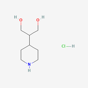 2-(Piperidin-4-YL)propane-1,3-diol hydrochloride