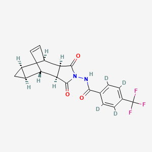 molecular formula C19H15F3N2O3 B14031264 Tecovirimat-D4 