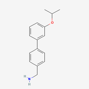 C-(3'-Isopropoxybiphenyl-4-yl)-methylamine