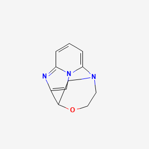 molecular formula C11H11N3O B14031640 Tert-Butyl 2-(5-(Ethoxycarbonyl)Imidazo[1,2-A]Pyridin-2-Yl)Morpholine-4-Carboxylate 