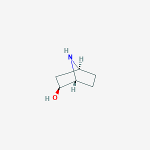 molecular formula C6H11NO B1403166 (1R,2S,4S)-Rel-7-Azabicyclo[2.2.1]heptan-2-ol CAS No. 191468-74-3