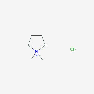 molecular formula C6H14ClN B140318 n,n-Dimethylpyrrolidinium chloride CAS No. 36520-43-1