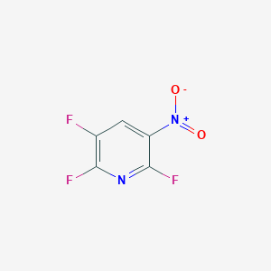 molecular formula C5HF3N2O2 B1403181 2,3,6-三氟-5-硝基吡啶 CAS No. 905587-08-8