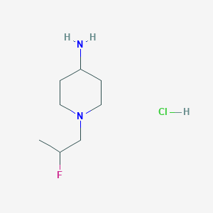 1-(2-Fluoropropyl)piperidin-4-amine hydrochloride