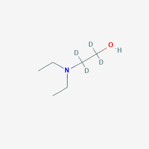 molecular formula C6H15NO B14031872 N,N-Diethylethanol-1,1,2,2-D4-amine 