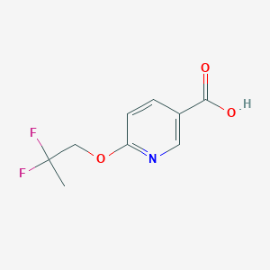 6-(2,2-Difluoropropoxy)nicotinic acid