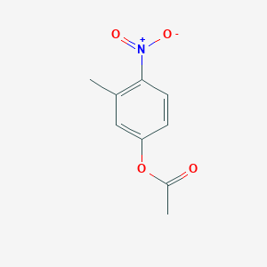 molecular formula C9H9NO4 B14032034 3-Methyl-4-nitrophenyl acetate 