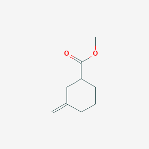 molecular formula C9H14O2 B14032093 Methyl 3-methylenecyclohexane-1-carboxylate CAS No. 58173-91-4