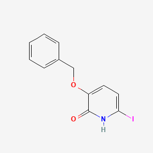3-Benzyloxy-6-iodo-1H-pyridin-2-one