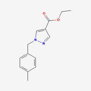1-(4-Methyl-benzyl)-1H-pyrazole-4-carboxylic acid ethyl ester