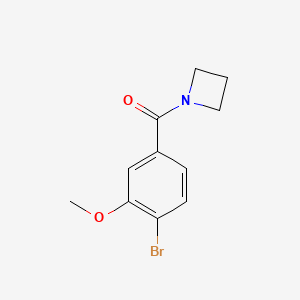Azetidin-1-yl(4-bromo-3-methoxyphenyl)methanone