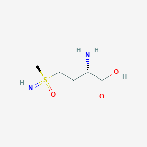 molecular formula C5H12N2O3S B140322 Methionine Sulfoximine CAS No. 21752-32-9