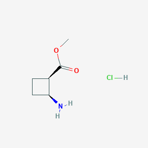Methyl cis-2-aminocyclobutane-1-carboxylate hydrochloride