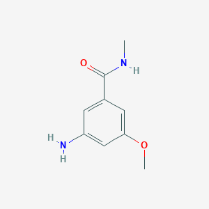 3-amino-5-methoxy-N-methyl-benzamide