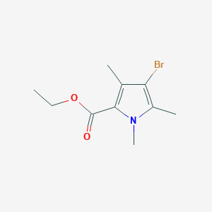 ethyl 4-bromo-1,3,5-trimethyl-1H-pyrrole-2-carboxylate