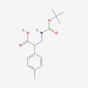 (S)-3-tert-Butoxycarbonylamino-2-p-tolyl-propionic acid