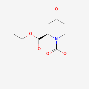 Ethyl (R)-1-Boc-4-oxopiperidine-2-carboxylate
