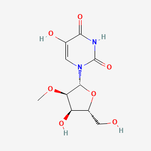 molecular formula C10H14N2O7 B14032322 5-Hydroxy-2'-o-methyluridine 