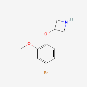 3-(4-Bromo-2-methoxy-phenoxy)-azetidine