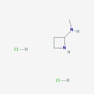 N-methylazetidin-2-amine;dihydrochloride