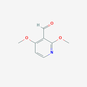 molecular formula C8H9NO3 B140327 2,4-Dimethoxypyridine-3-carbaldehyde CAS No. 139549-08-9