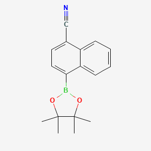 4-(4,4,5,5-Tetramethyl-1,3,2-dioxaborolan-2-yl)-1-naphthonitrile