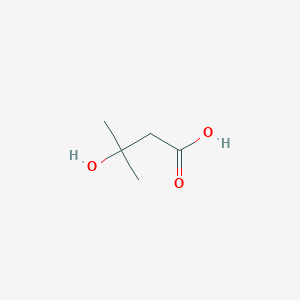 molecular formula C5H10O3 B140329 beta-Hydroxyisovaleric acid CAS No. 625-08-1
