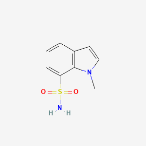 1-Methyl-1H-indole-7-sulfonic acid amide