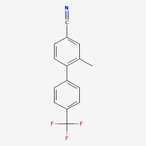 2-Methyl-4'-(trifluoromethyl)biphenyl-4-carbonitrile