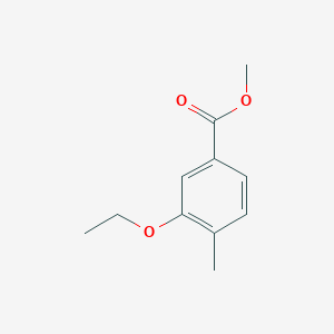 molecular formula C11H14O3 B14033025 Methyl 3-ethoxy-4-methylbenzoate 