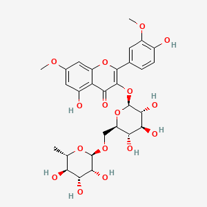 molecular formula C29H34O16 B14033055 Rhamnazin 3-rutinoside CAS No. 64527-08-8