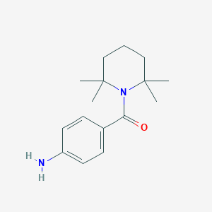 4-[(2,2,6,6-Tetramethylpiperidin-1-yl)carbonyl]aniline