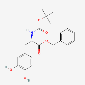 (S)-Benzyl 2-((tert-butoxycarbonyl)amino)-3-(3,4-dihydroxyphenyl)propanoate