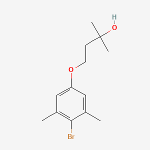 4-(4-Bromo-3,5-dimethylphenoxy)-2-methylbutan-2-ol