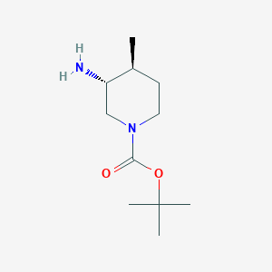 trans-Tert-butyl 3-amino-4-methylpiperidine-1-carboxylate