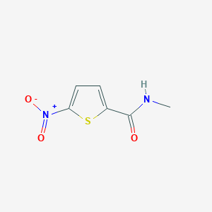 molecular formula C6H6N2O3S B14033245 N-methyl-5-nitrothiophene-2-carboxamide 