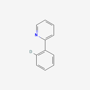 molecular formula C11H9N B14033351 2-(2-Deuteriophenyl)pyridine 