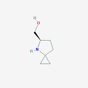 molecular formula C7H13NO B14033366 (R)-(4-Azaspiro[2.4]heptan-5-YL)methanol 