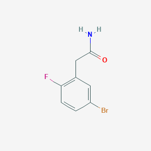2-(5-Bromo-2-fluorophenyl)acetamide